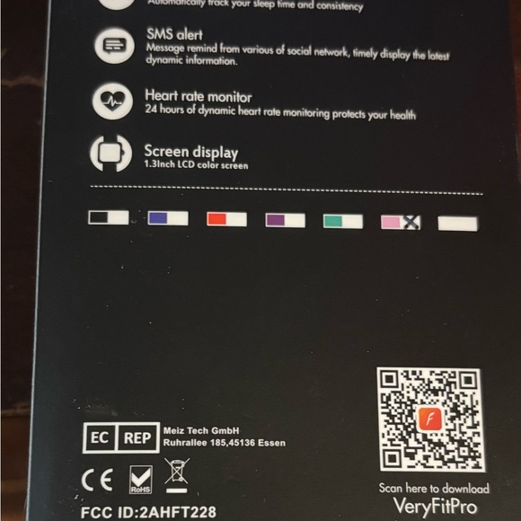 Smart Wearable Pink Watch - Picture 9 of 9